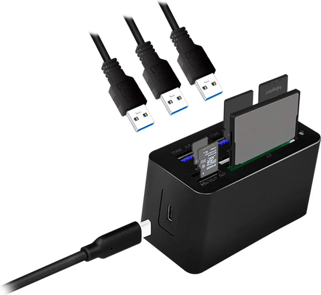 Logilink CR0046 Laptopdock USB 3.2 Gen 1 - Zwart - afbeelding 6 van 6