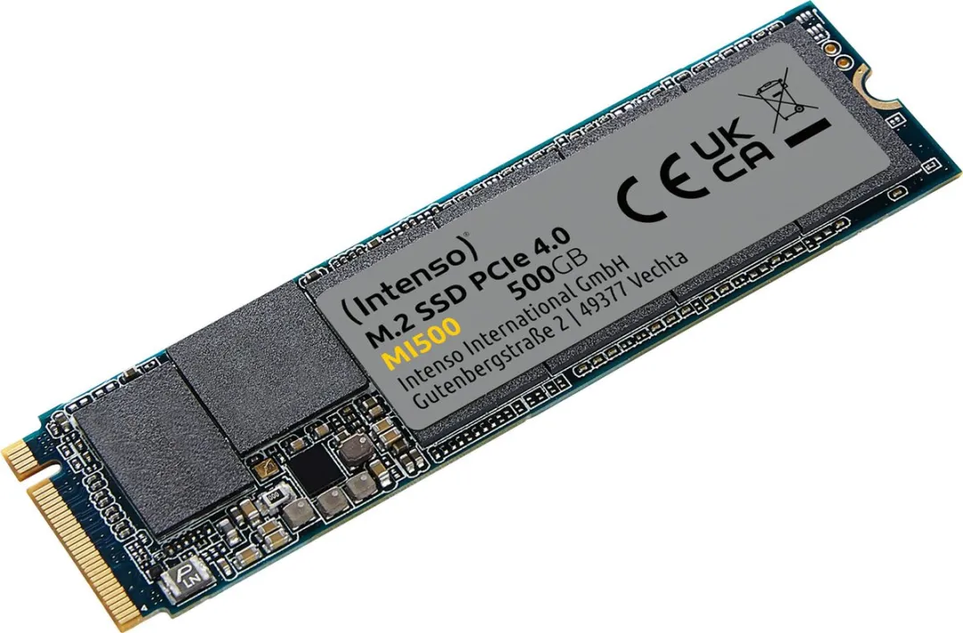 Intenso M.2 SSD MI500 500GB - PCIe 4.0 NVMe