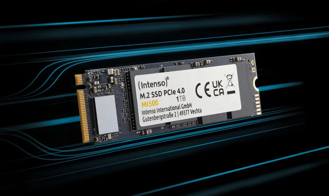 Intenso M.2 SSD MI500 500GB - PCIe 4.0 NVMe