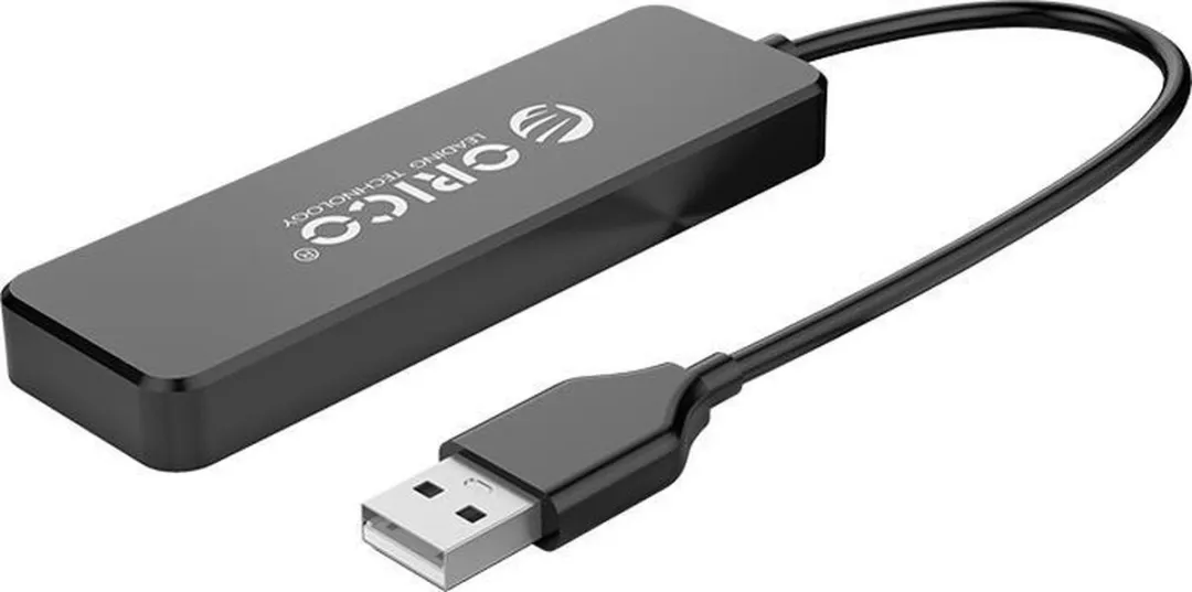 ORICO USB 2.0 Hub ORI-FL01-BK - 4 Poorten - Zwart