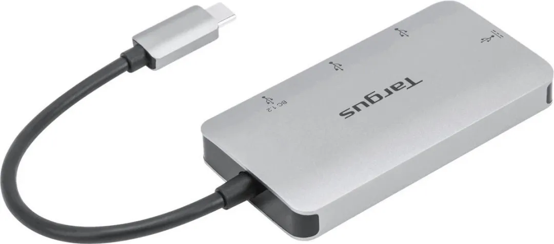 Targus ACH228 USB Hub - 4 Poorten - Zilver