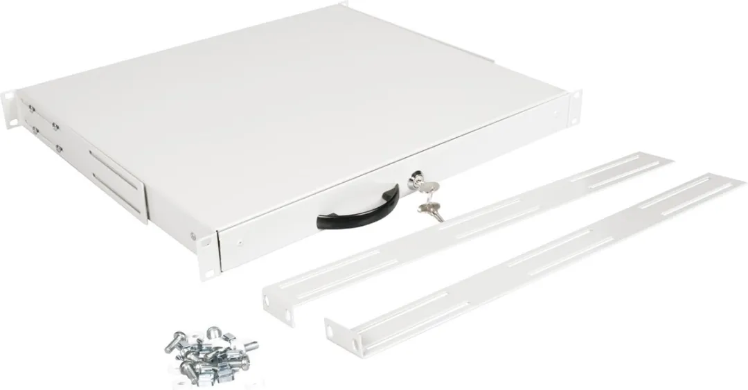 Roline 19-inch Toetsenbordlade 1U 400mm - Grijs - afbeelding 6 van 6