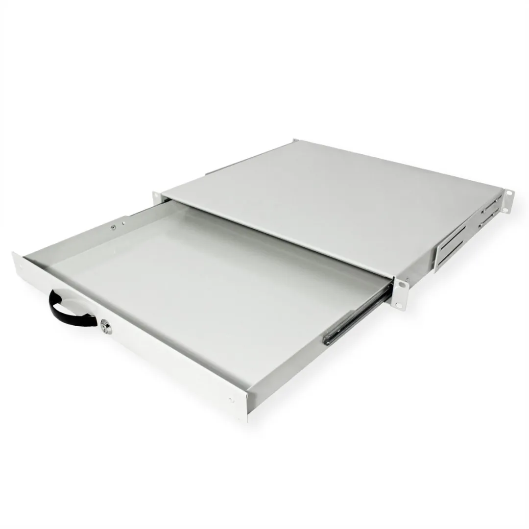 Roline 19-inch Toetsenbordlade 1U 400mm - Grijs - afbeelding 2 van 6