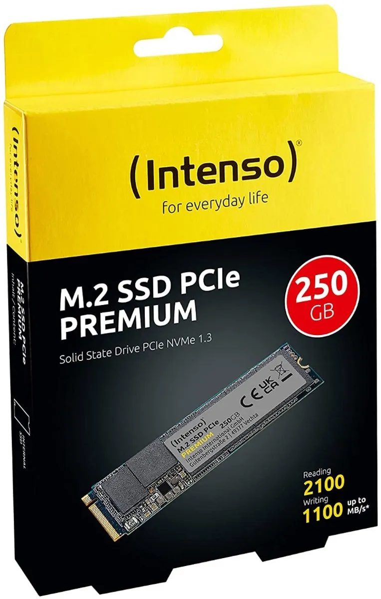 Intenso M.2 SSD 2280 PCIe 250GB - 3835440