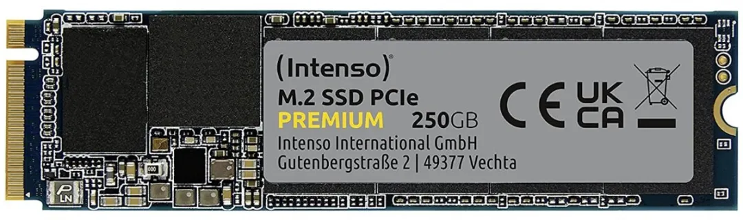 Intenso M.2 SSD 2280 PCIe 250GB - 3835440