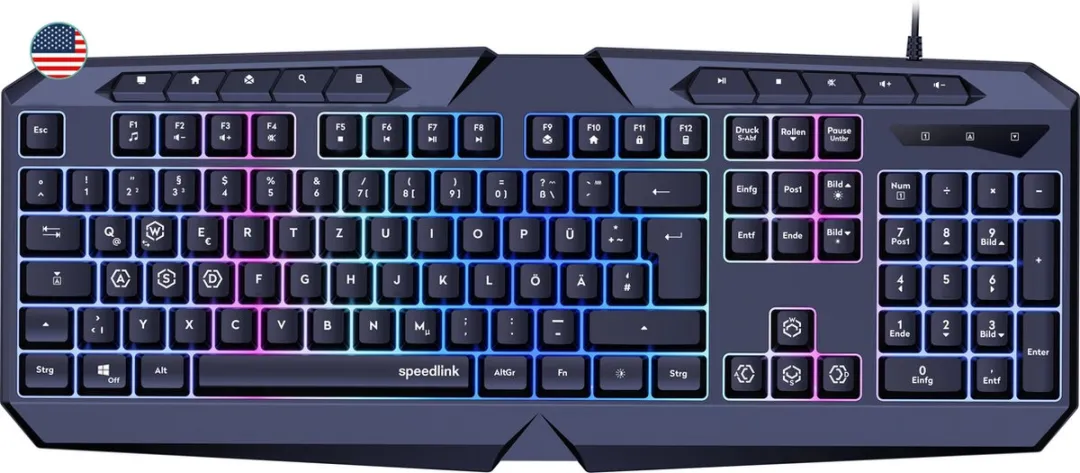 Speedlink Ludicium SL-670004-BK-US Gaming Toetsenbord