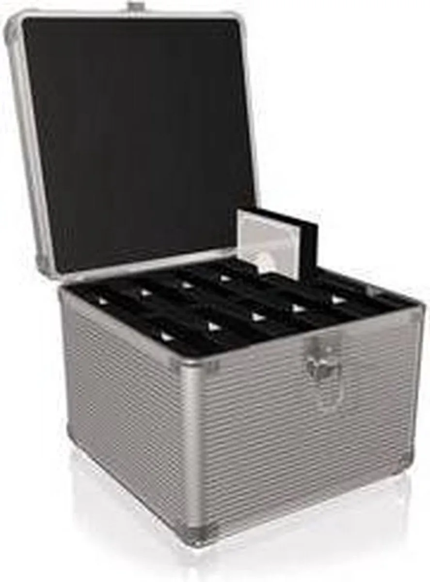 Icy Box IB-AC628 Opslagstation Suitcase - Aluminium Zilver