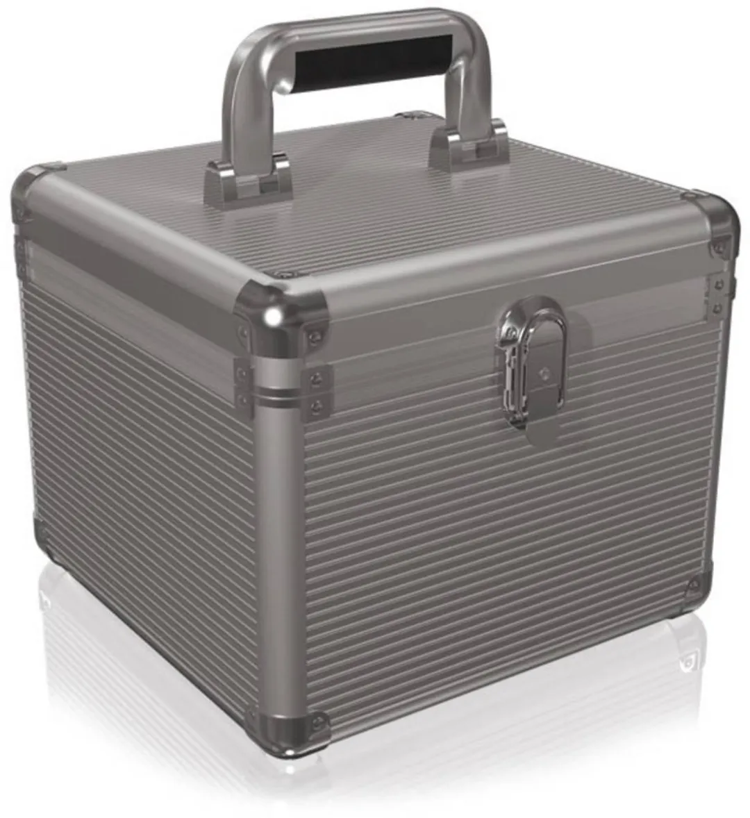 Icy Box IB-AC628 Opslagstation Suitcase - Aluminium Zilver