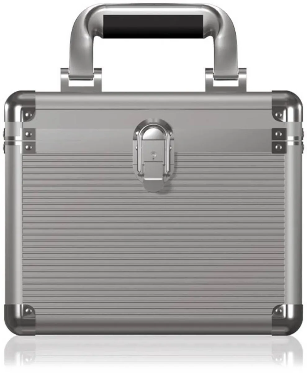 Icy Box IB-AC628 Opslagstation Suitcase - Aluminium Zilver