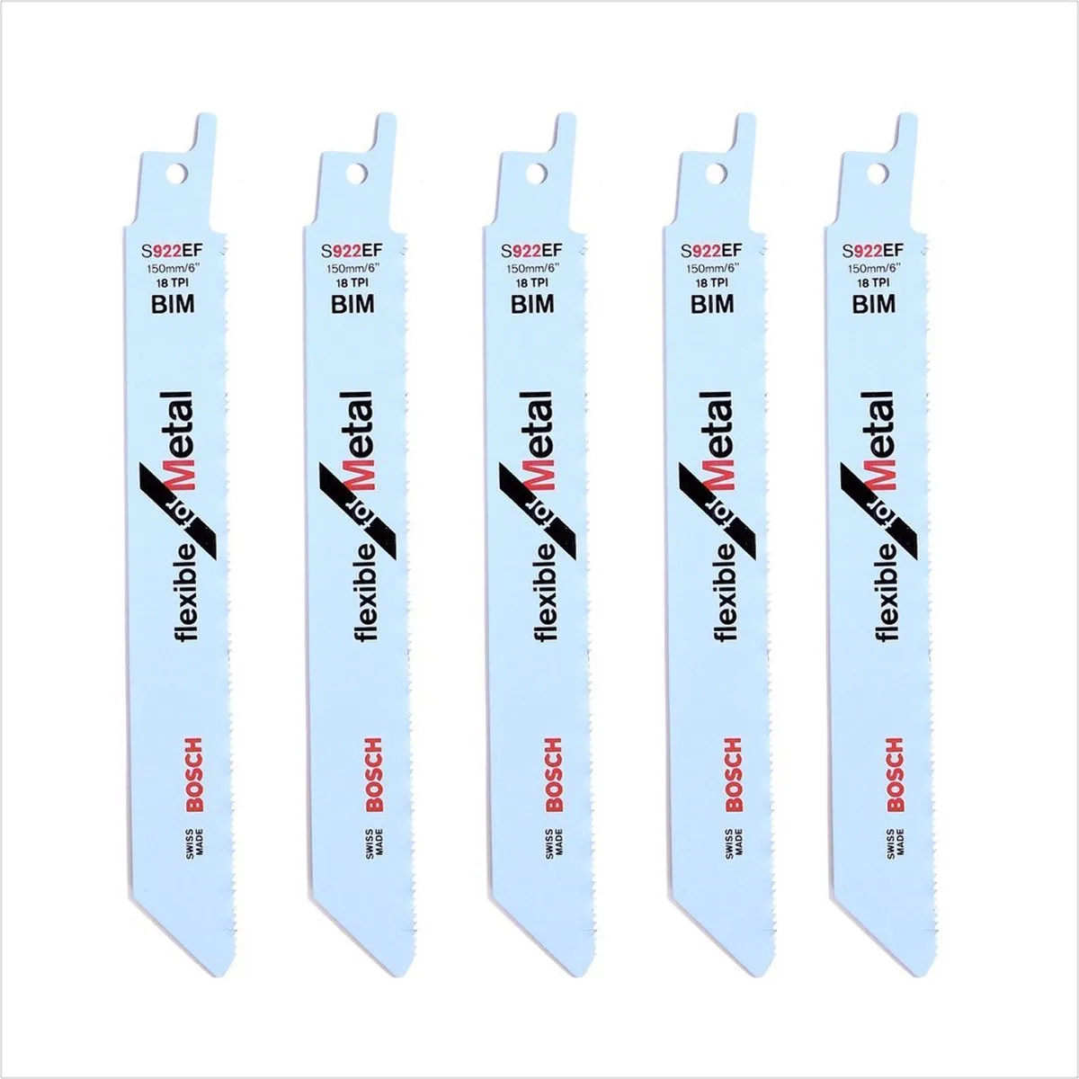 Bosch Reciprozaagblad S 922 EF Metaal - 1 Stuk