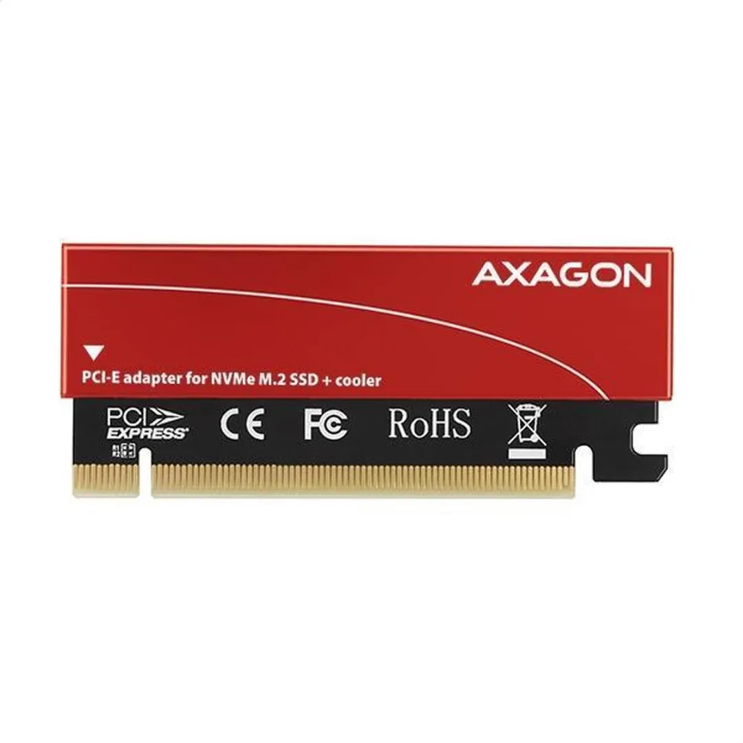 Axagon PCEM2-S PCIe 3.0 16x M.2 NVMe Adapter