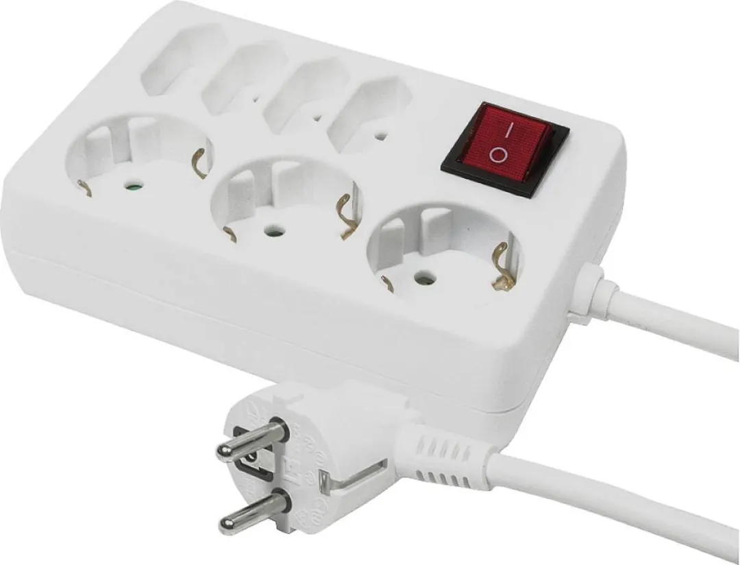 Logilink LPS210 Powerline Adapter - 7 Poorten Wit