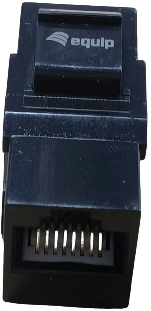 Equip 125580 Keystone-module - Zwart