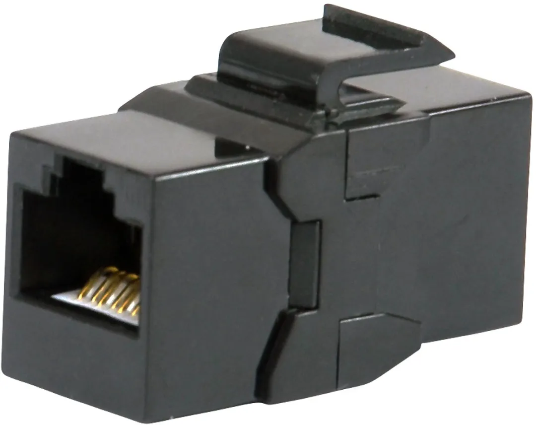Equip 125580 Keystone-module - Zwart