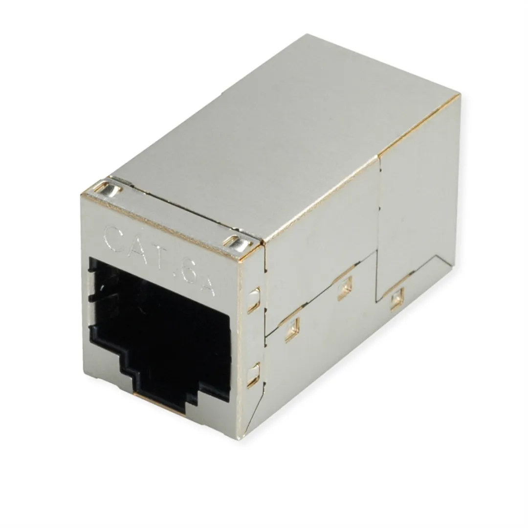 Roline RJ-45-koppeling Cat.6A afgeschermd - Zilver