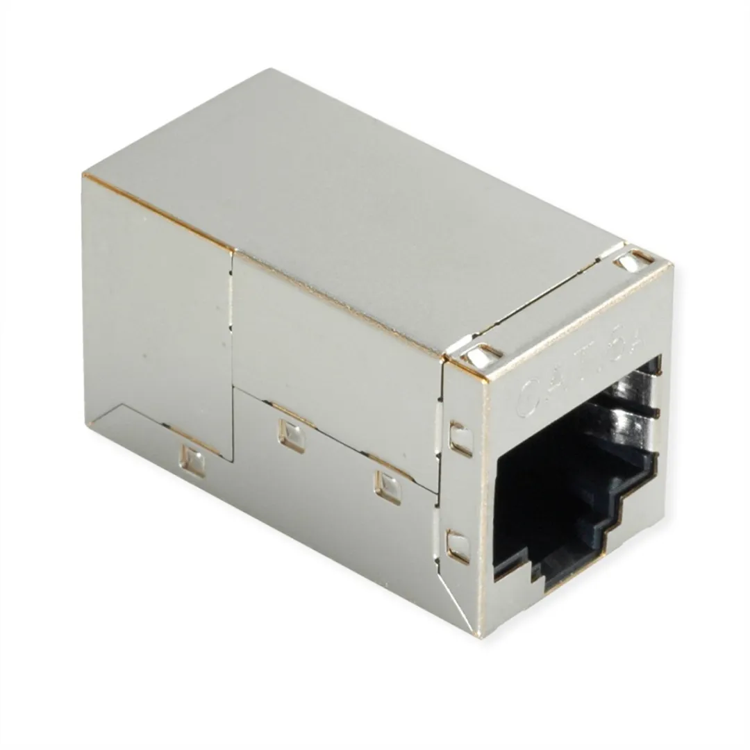 Roline RJ-45-koppeling Cat.6A afgeschermd - Zilver