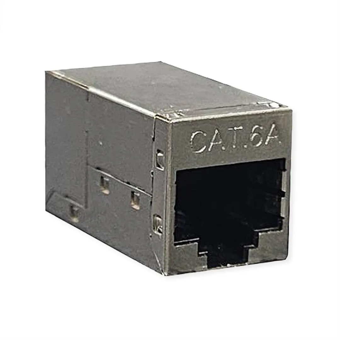 Roline RJ-45-koppeling Cat.6A afgeschermd - Zilver