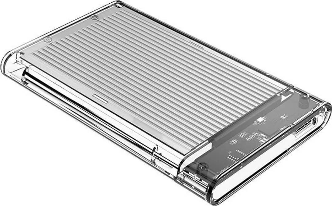 ORICO ORI-2179U3-SV 2.5" HDD Behuizing - Transparant/Aluminium - Zilver