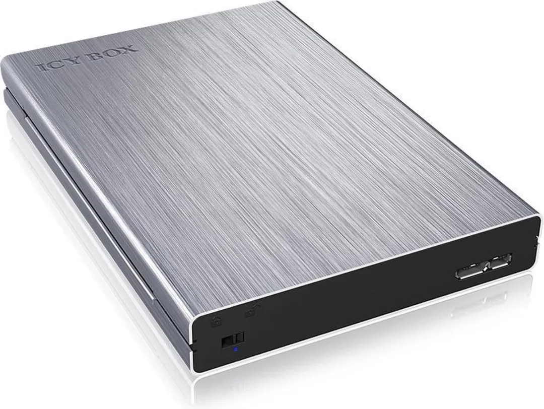 Icy Box IB-241WP 2.5 HDD/SSD Behuizing - Antraciet