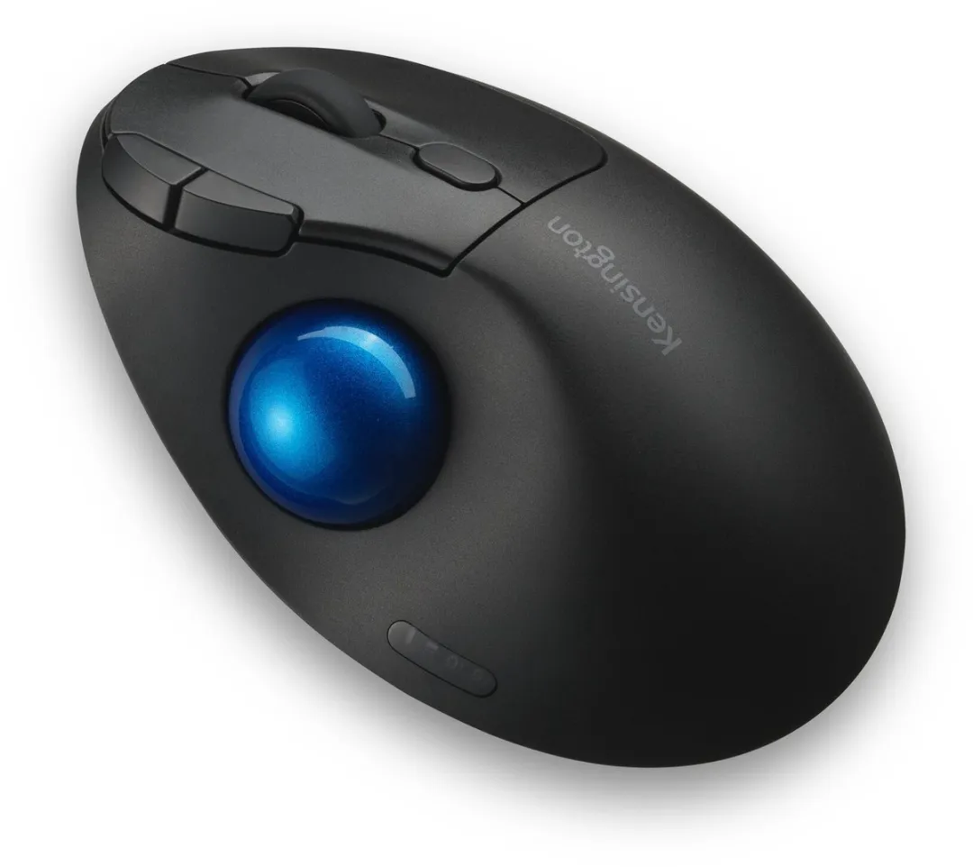 Kensington Pro Fit Ergo TB450 Trackball - Draadloos - Ergonomische en Duurzame Muis - 50% Gerecycled - Zwart