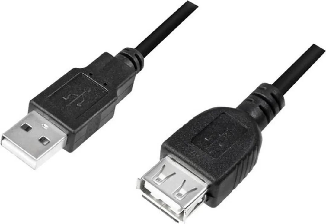 Logilink AU0002F USB naar RS232 Adapter - Zwart