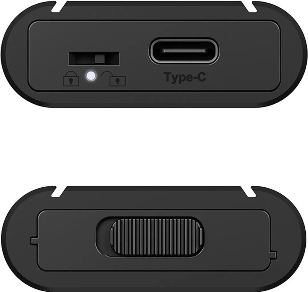 Icy Box IB-1807MT-C31 USB-C Behuizing - Zwart