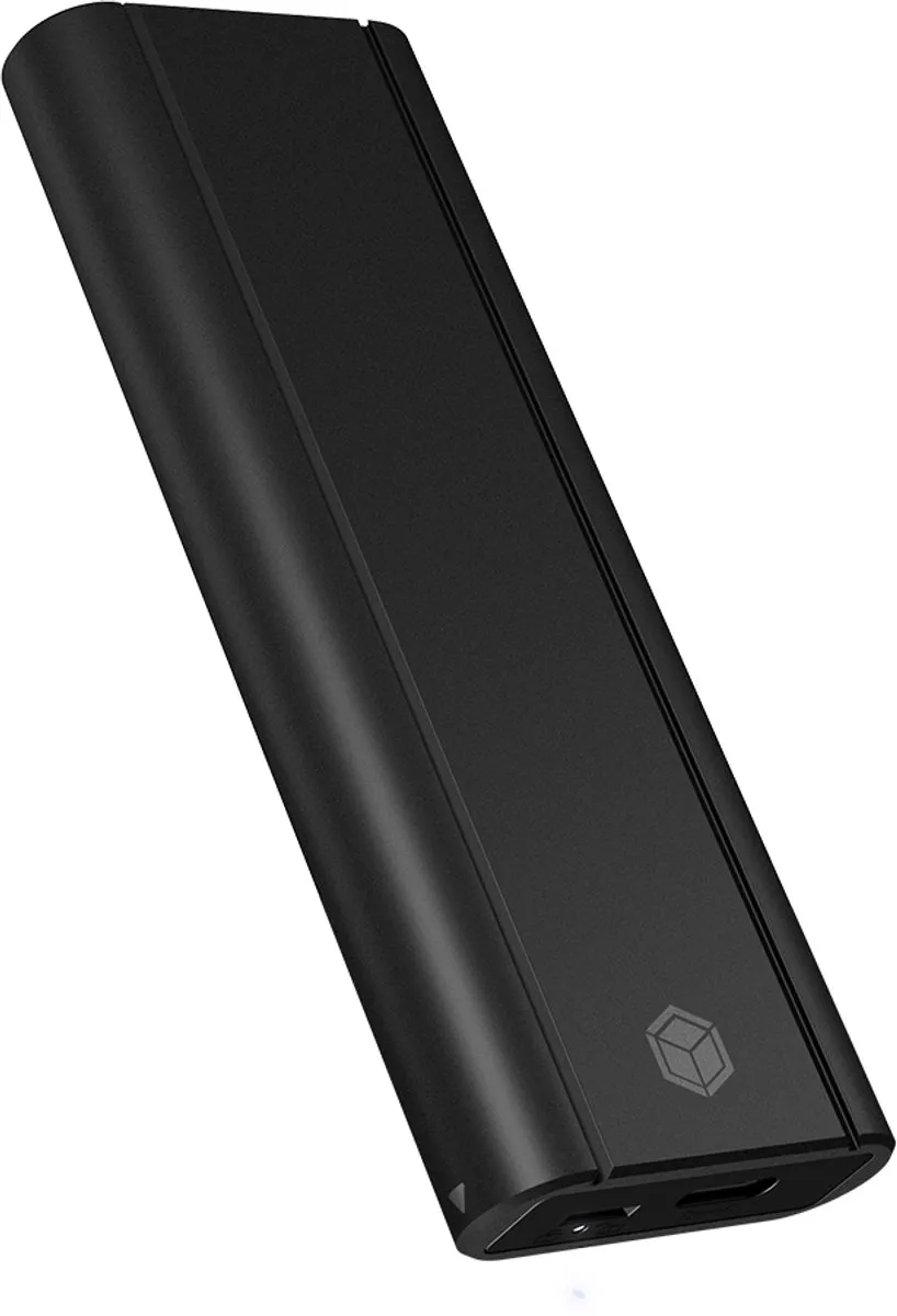 Icy Box IB-1807MT-C31 USB-C Behuizing - Zwart