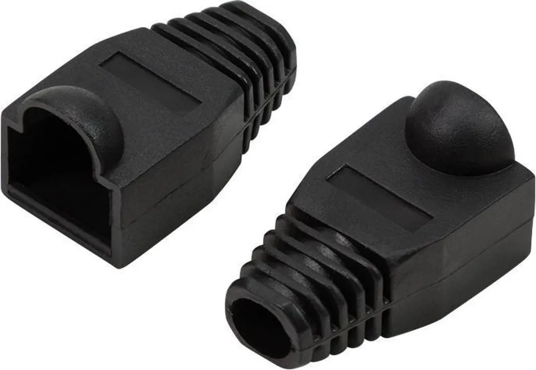 Logilink MP0064 Kabelbeschermer - 50 Stuks - Zwart