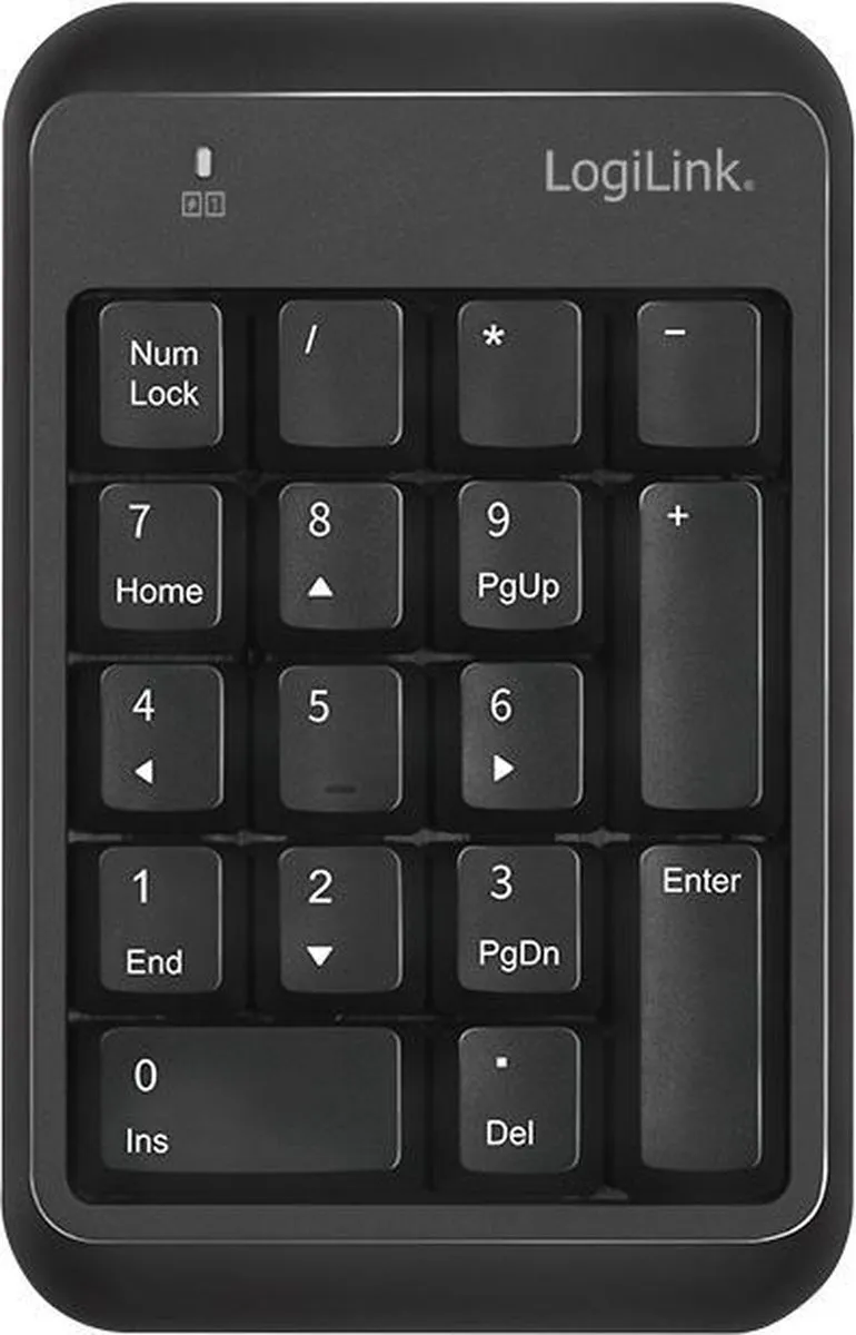 Logilink ID0201 Numeriek Toetsenbord Bluetooth - Zwart