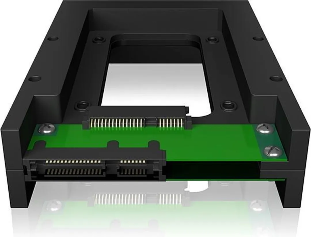 Icy Box IB-2538StS NAS Behuizing - Zwart
