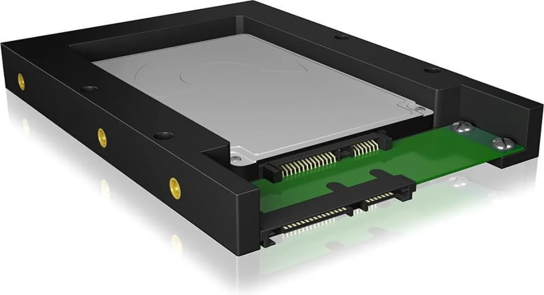 Icy Box IB-2538StS NAS Behuizing - Zwart