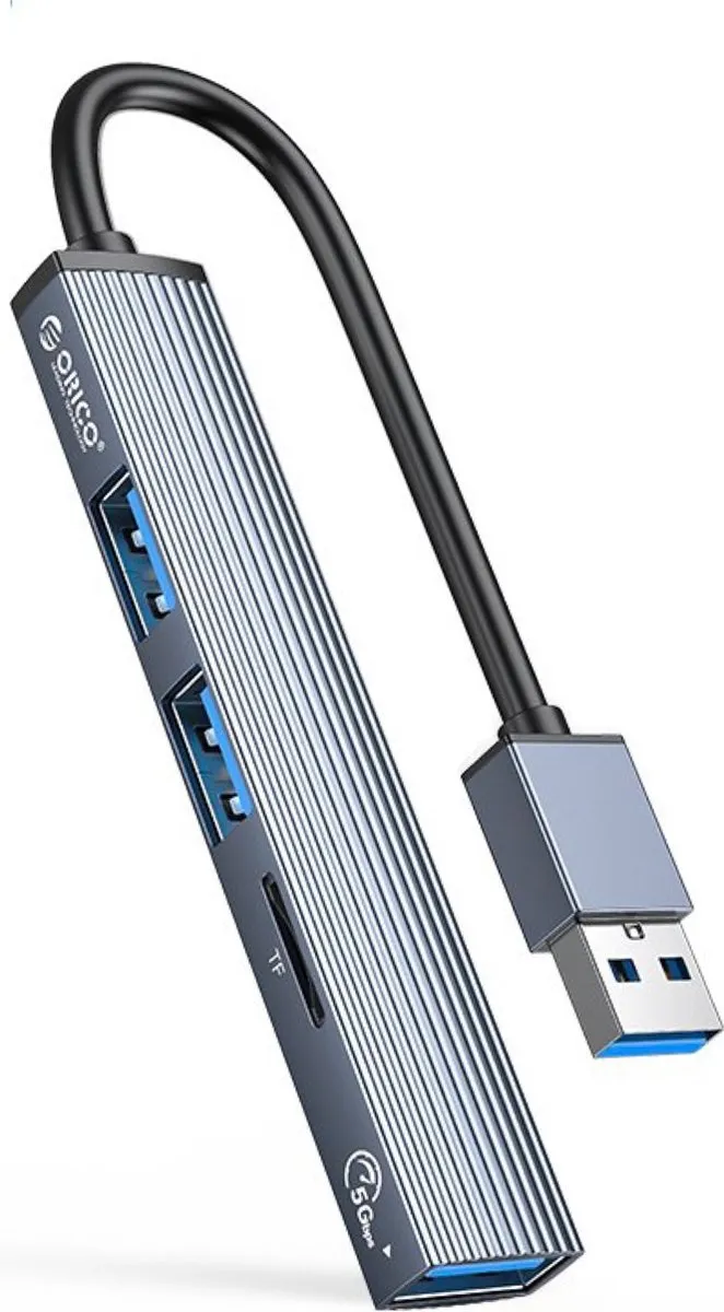 ORICO AH-12F USB-C Hub 3x USB-A Grijs