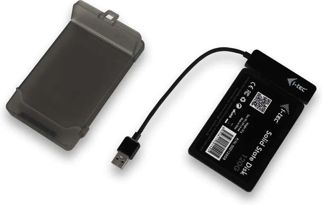 I-tec MYSAFEU313 Externe SATA-behuizing - USB 3.2 - Zwart