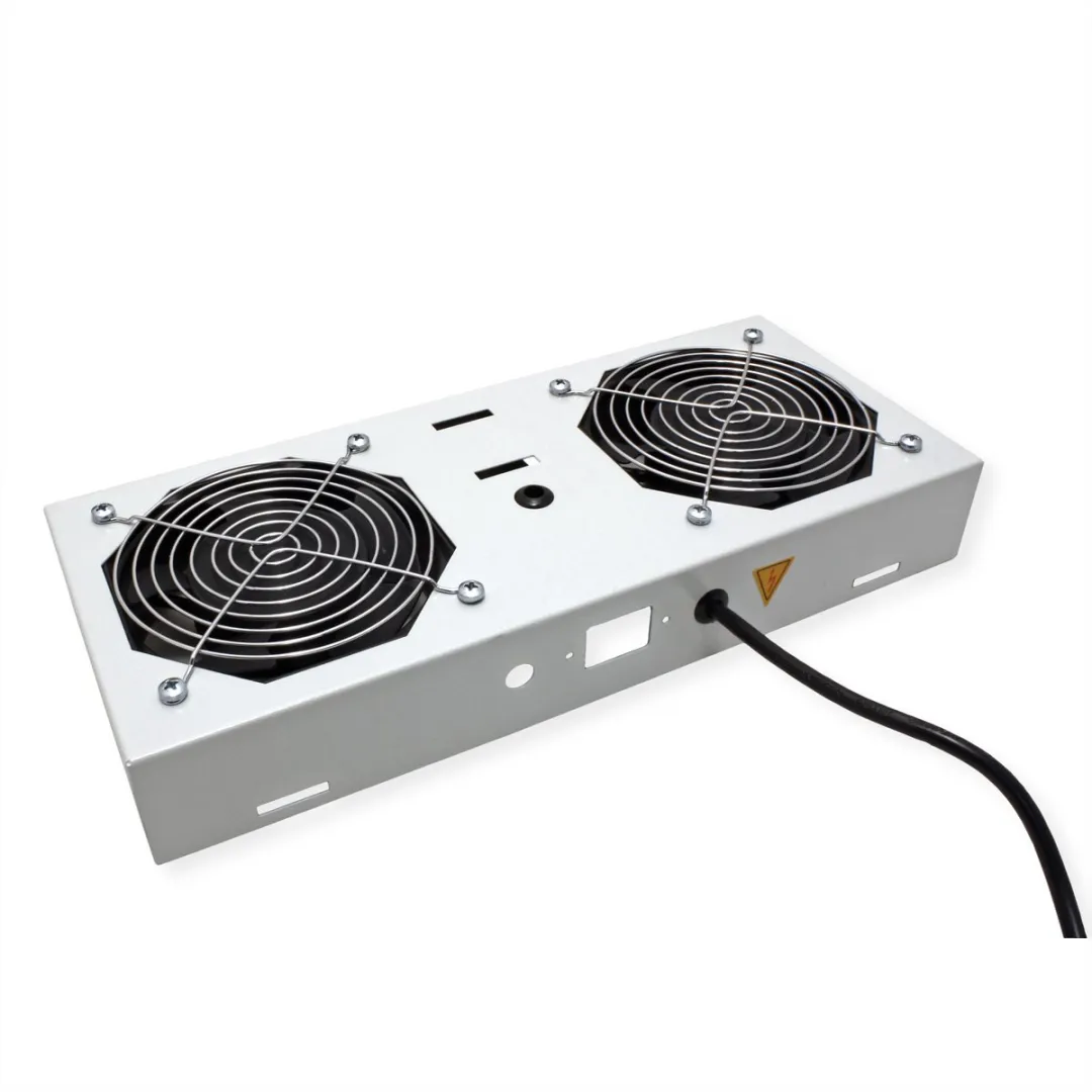 Roline Ventilatorunit 2 Ventilatoren 19 inch