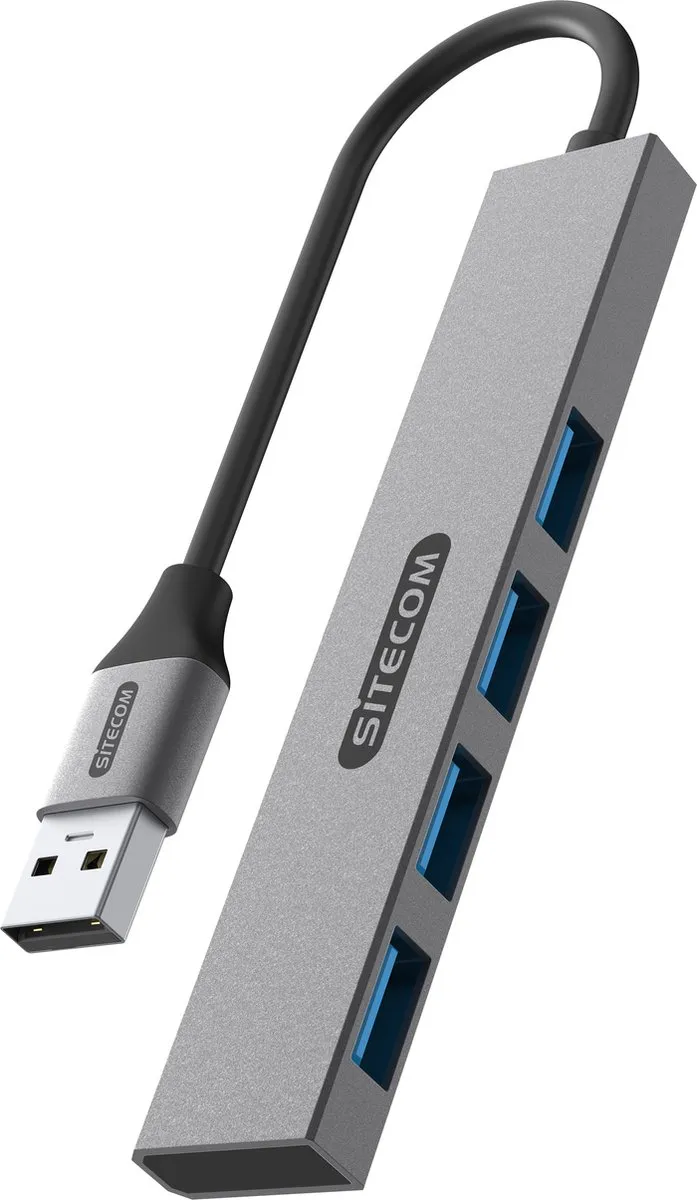 Sitecom USB-A naar 4x USB-A Hub