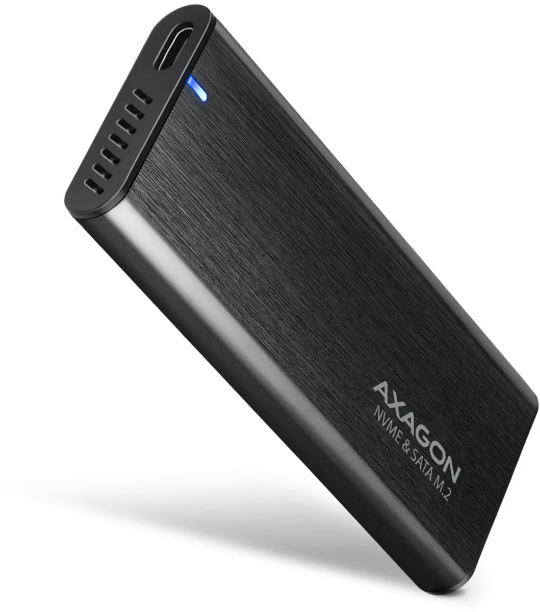 Axagon EEM2-SB2 M.2 NVMe & SATA Behuizing