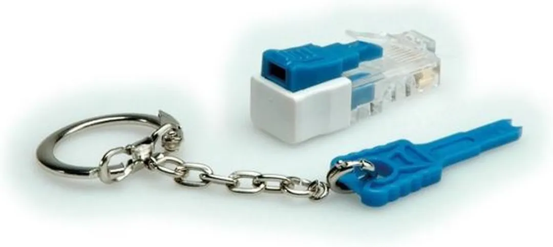 Roline Modulaire RJ45 Afsluitbare Stekker - Transparant