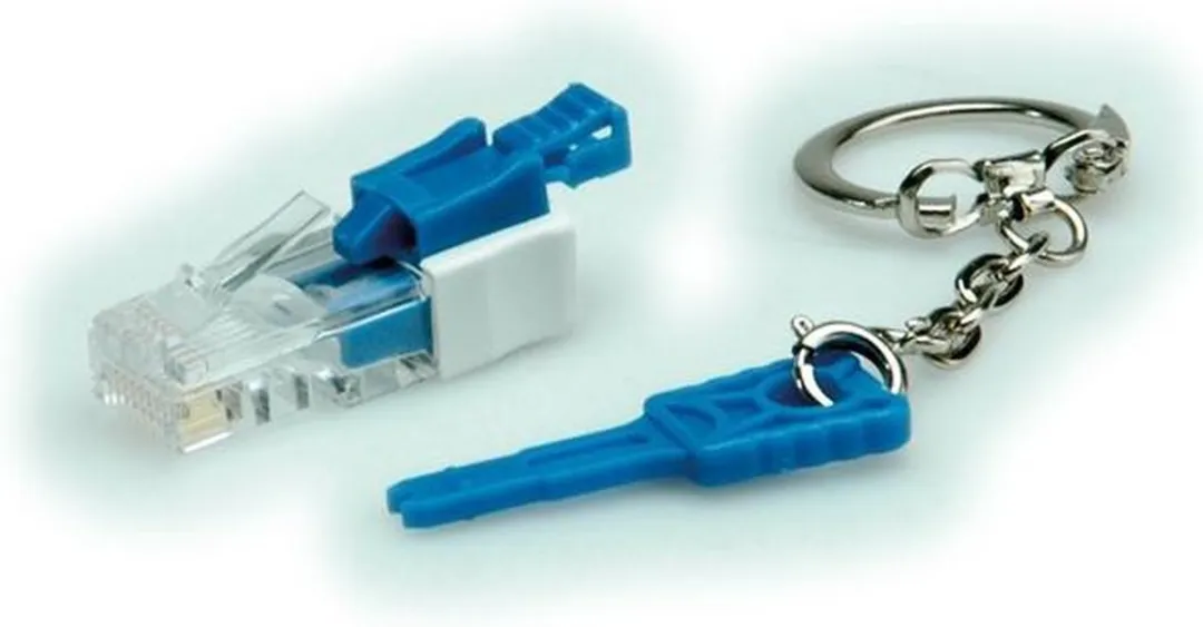 Roline Modulaire RJ45 Afsluitbare Stekker - Transparant