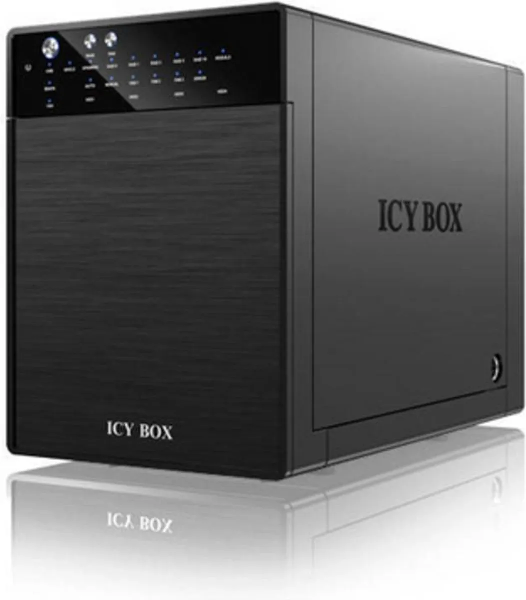 Icy Box IB-RD3640SU3 HDD-behuizing 3.5" - Zwart