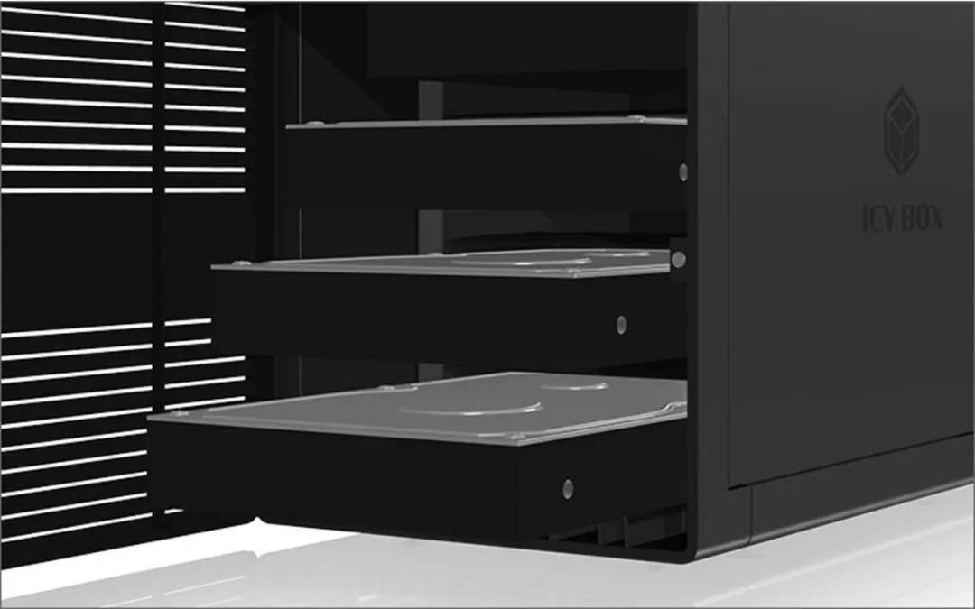 Icy Box IB-RD3640SU3 HDD-behuizing 3.5" - Zwart