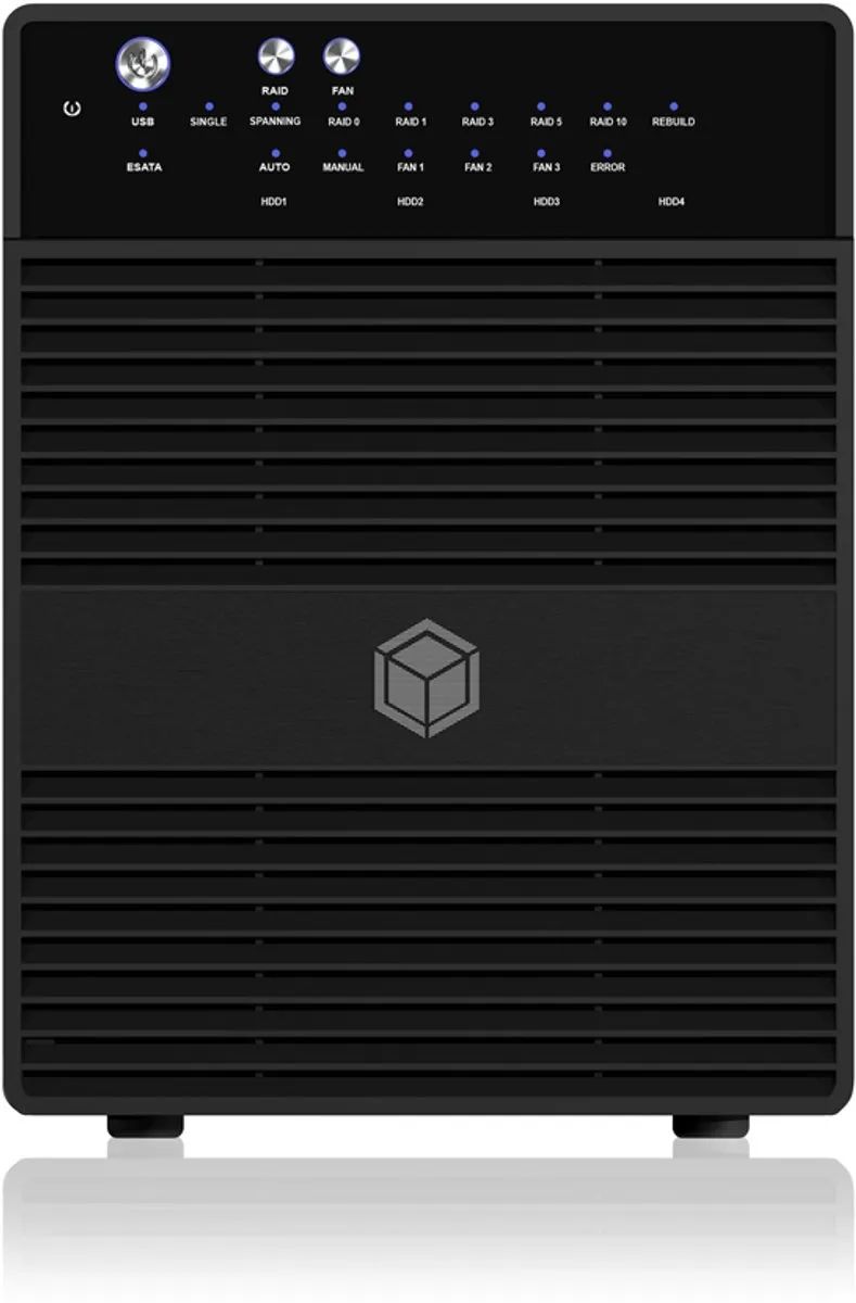 Icy Box IB-RD3640SU3 HDD-behuizing 3.5" - Zwart