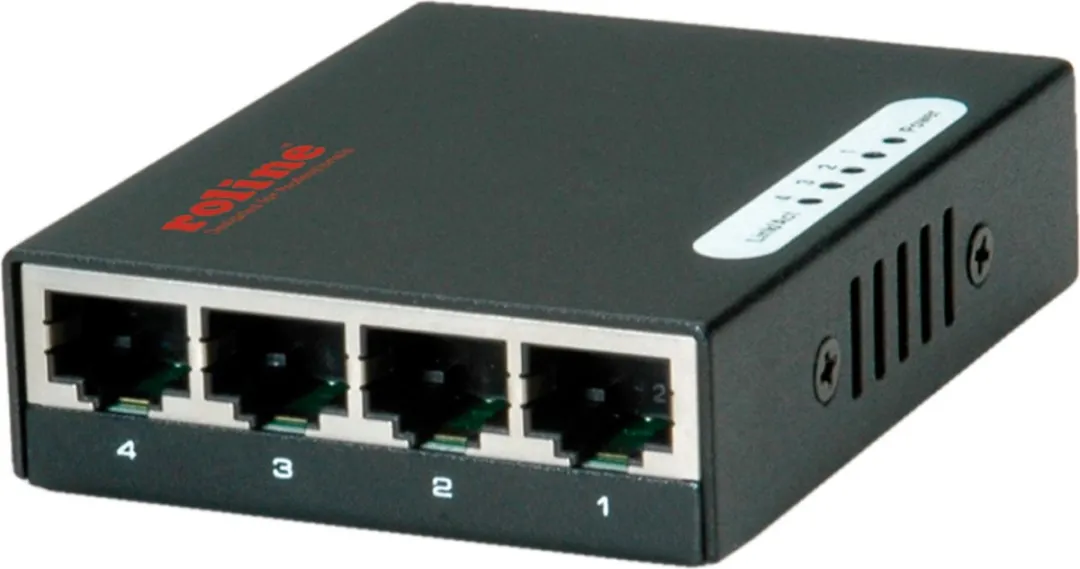 Roline 4-Poorts Gigabit Ethernet Switch