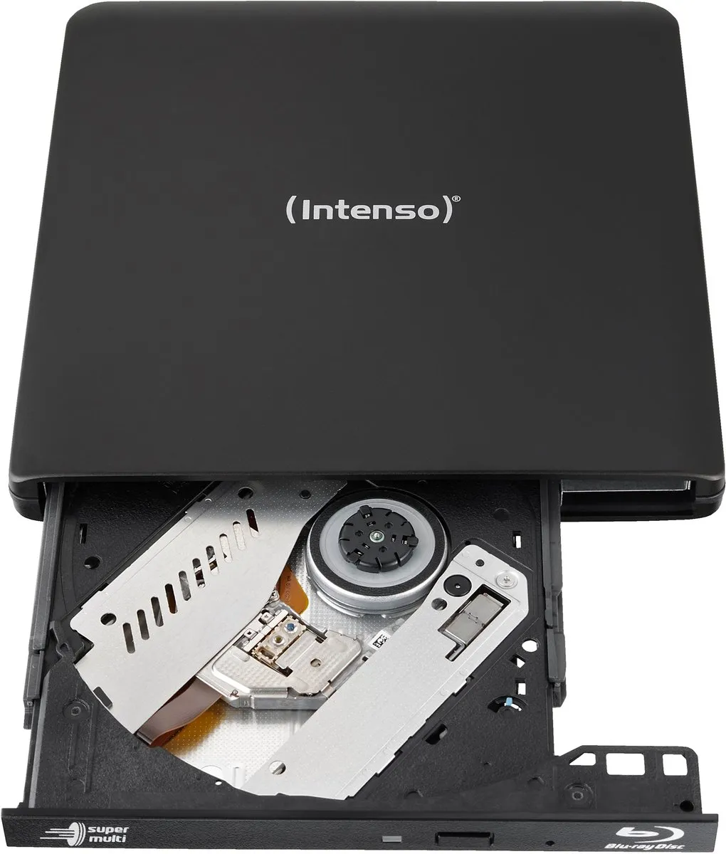 Intenso EOD 500BD Slim Externe Blu-ray Brander - Zwart - afbeelding 6 van 6