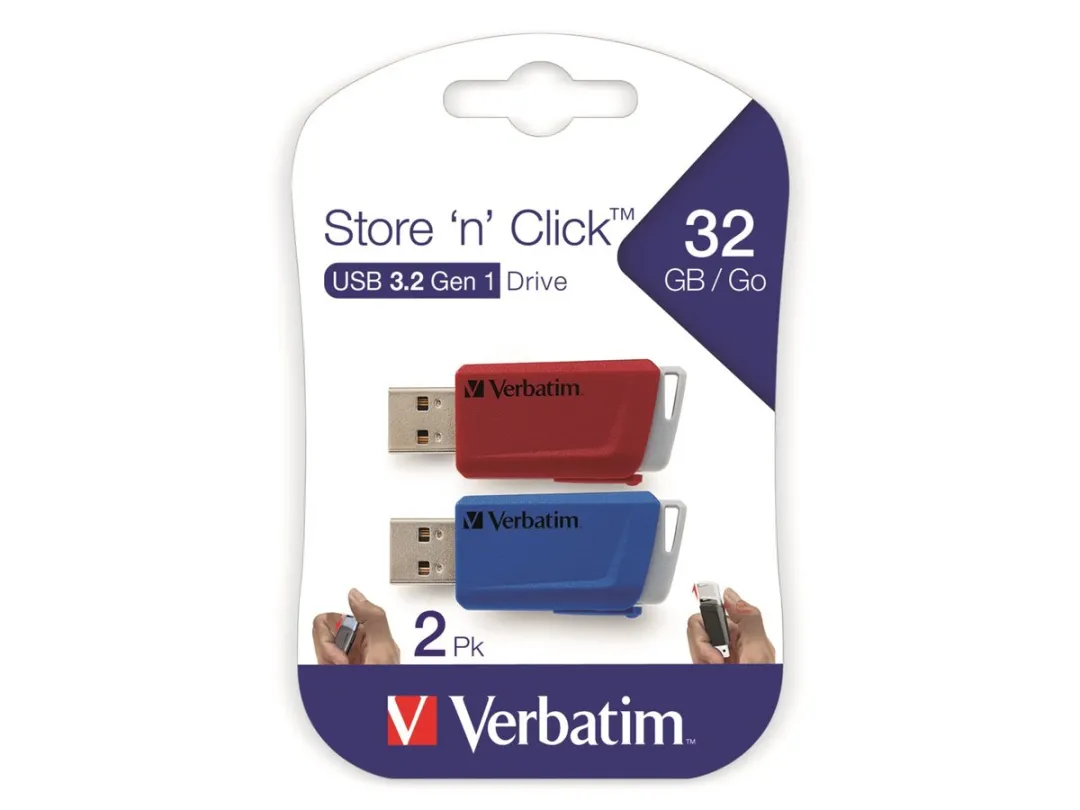 Verbatim Store 'n' Click 49308 USB-stick 32GB