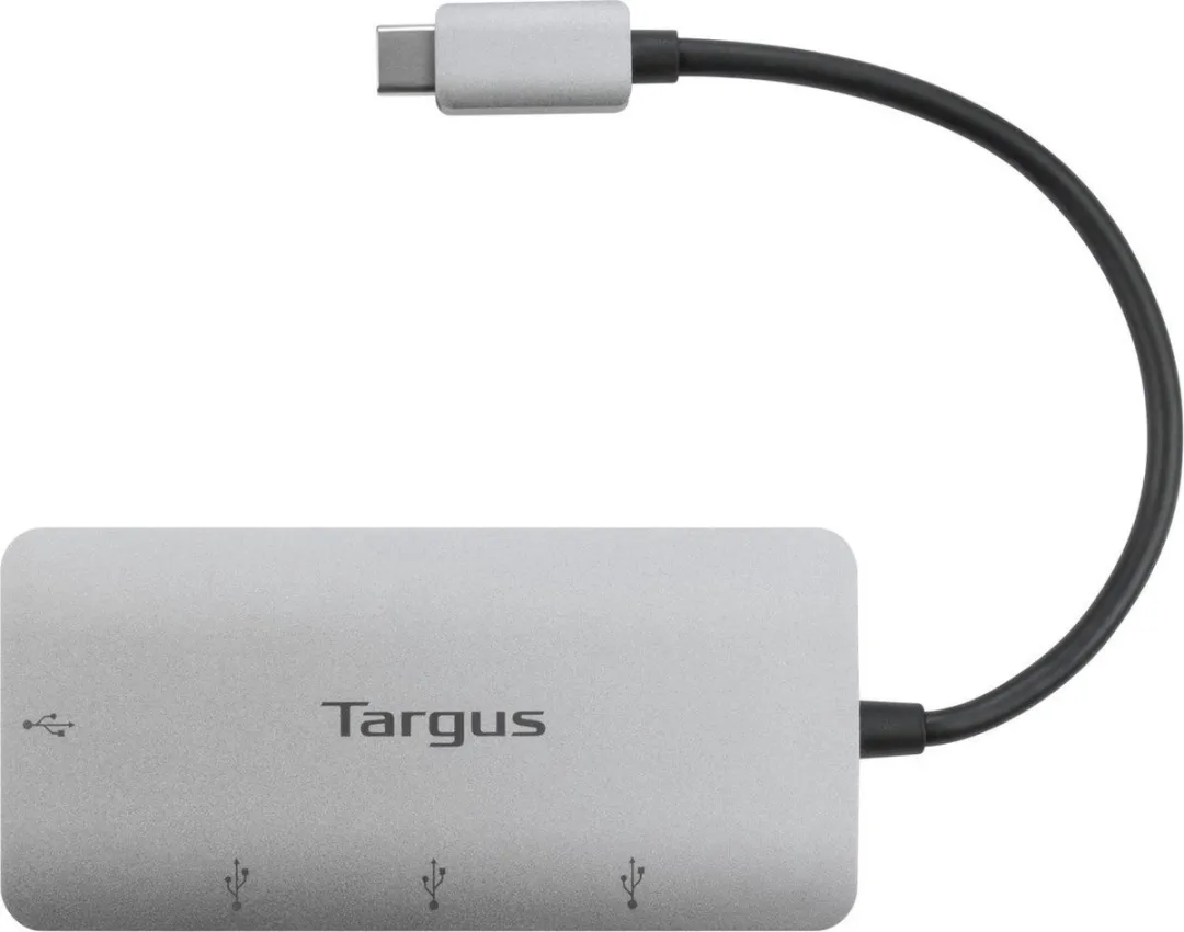 Targus ACH226EU USB Hub - 4 Poorten Zilver