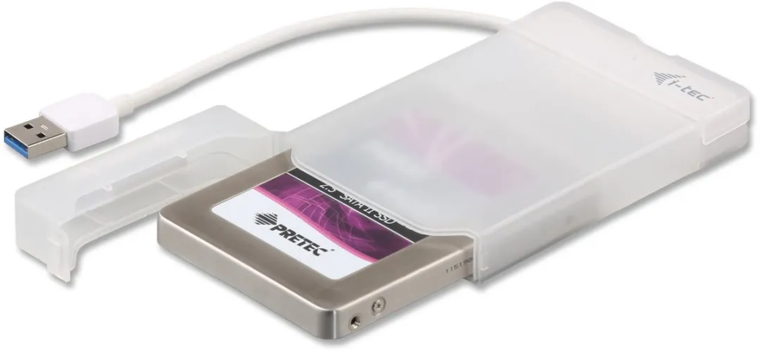 I-tec MYSAFEU314 Externe Harddisk Behuizing - Wit