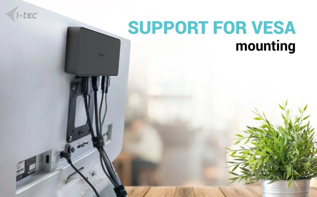 i-Tec - Universal Docking Station met 2 x HDMI - 2 x DP en vele andere poorten