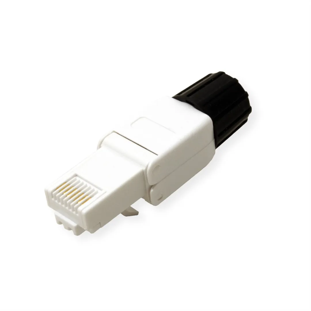 Roline Veldmontage RJ-45 Connector Cat.6A UTP - Wit