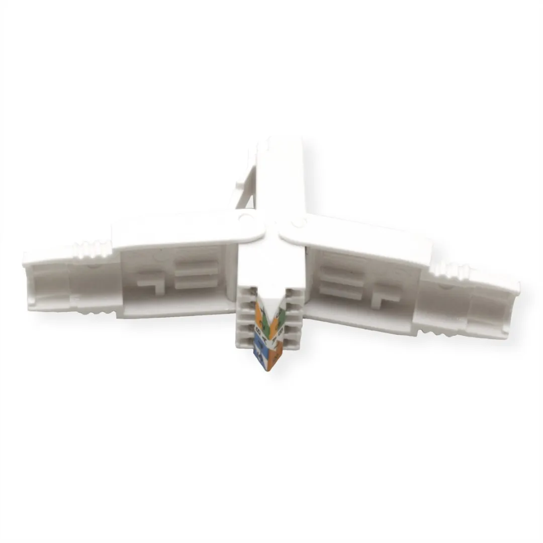 Roline Veldmontage RJ-45 Connector Cat.6A UTP - Wit