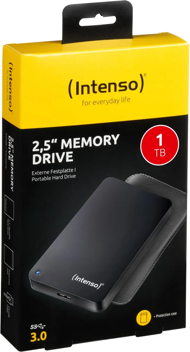 Intenso Memory Drive HDD 1TB - Zwart